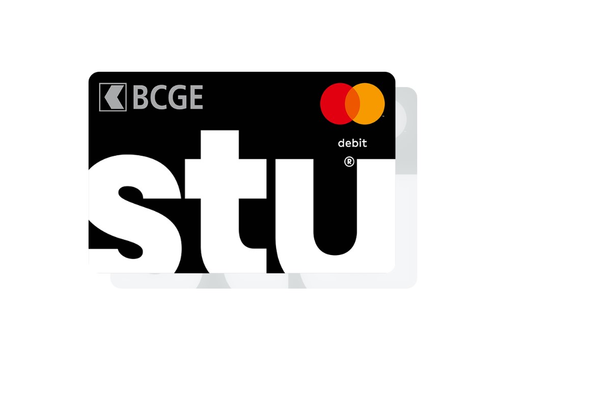 The Stu card, offered by BCGE to its young clients, comes with a host of benefits